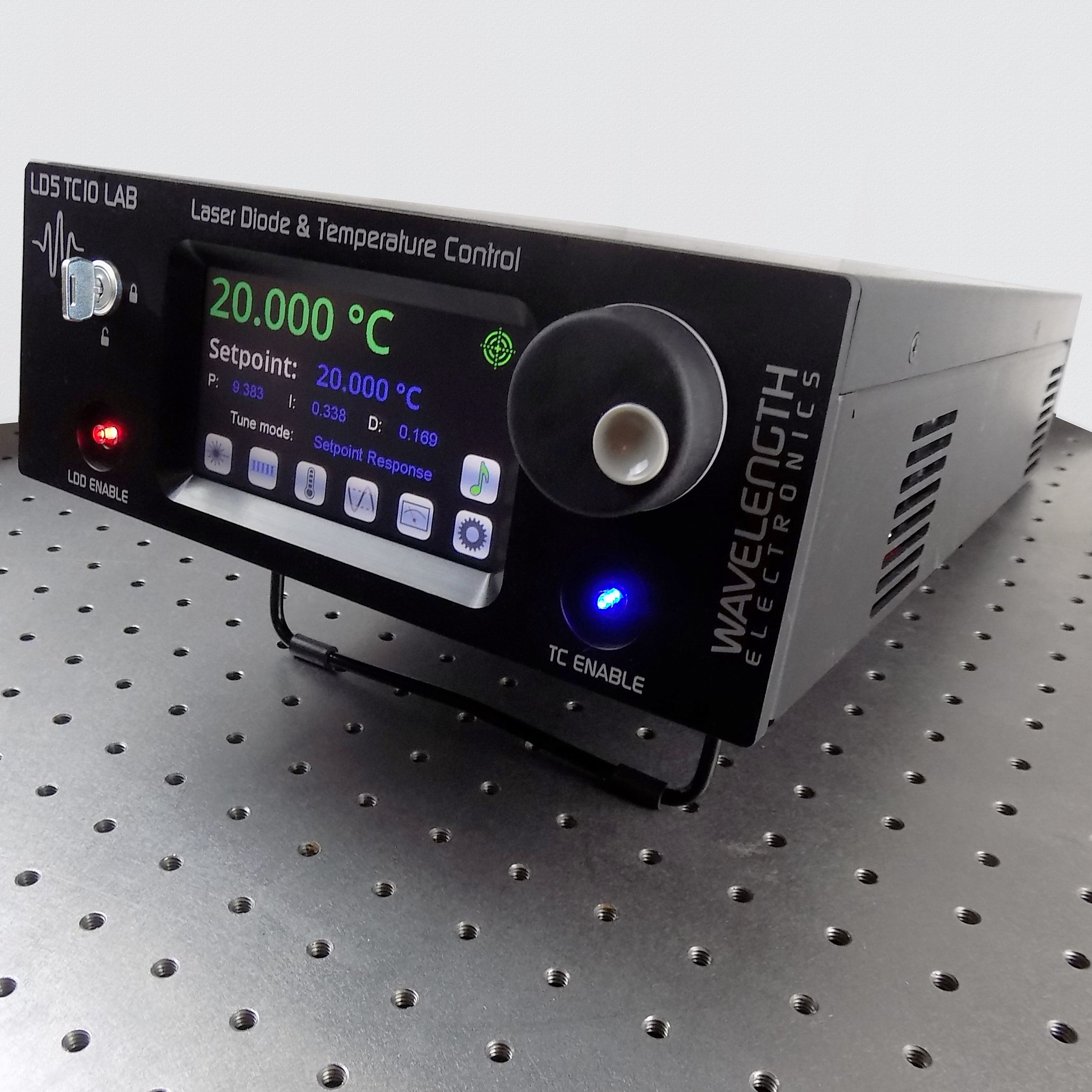 LD5TC10 LAB Series Combination Laser Diode & Temperature Control Instrument LD5TC10 LAB Series Combination Laser Diode & Temperature Control Instrument