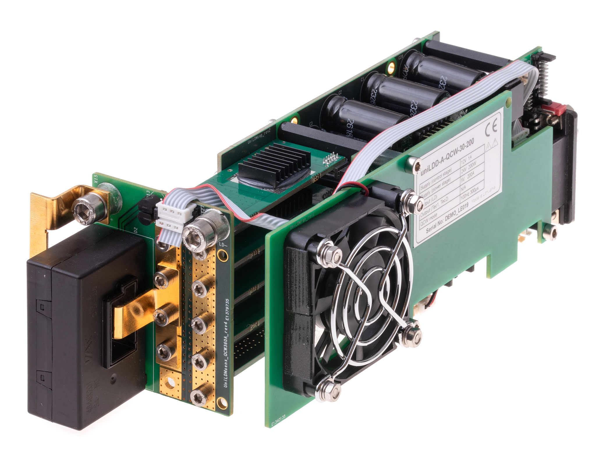 uniLDD-A-QCW Pulsed Laser Diode Driver