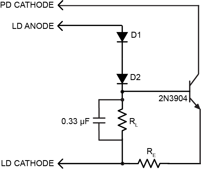 Test Load for a Laser Diode (Type C) in Constant Power Mode
